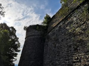 Mury Castello di San Vigilio, Bergamo