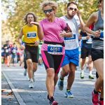 dziewczyna, bieganie, maraton, Warszawa