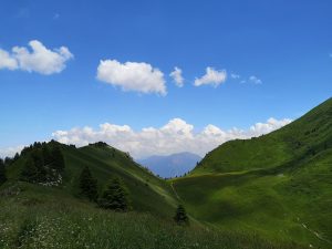 Bocca di saval, góry, przełęcz, Garda