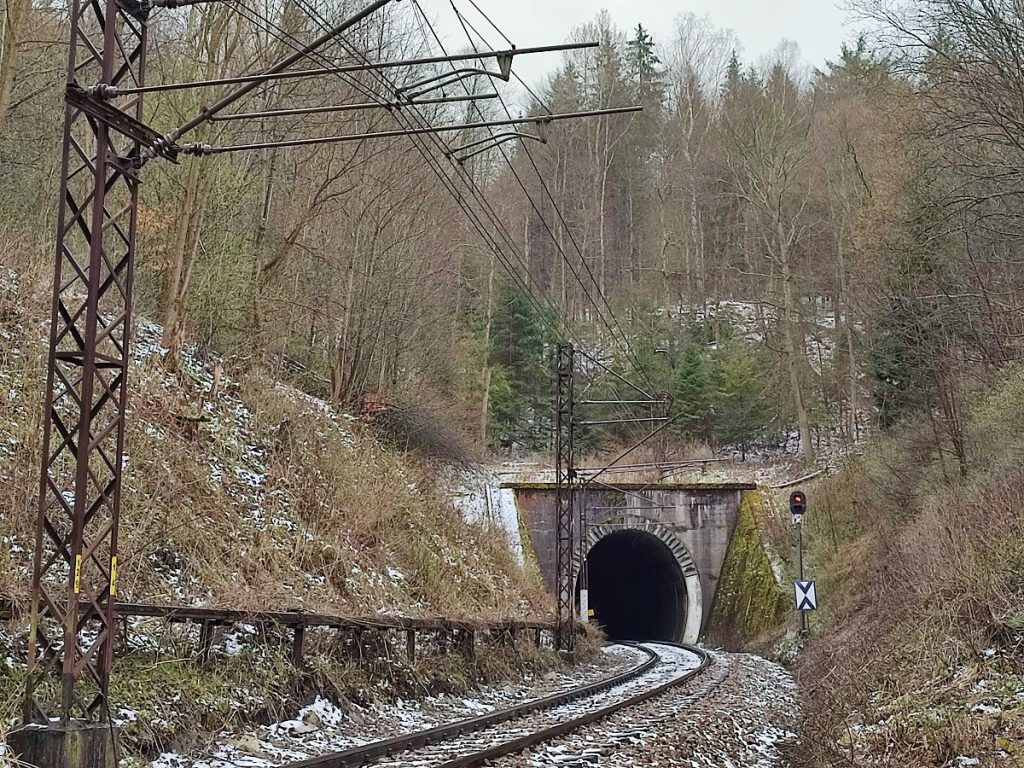 tunel kolejowy, Żegiestów Zdrój, Łopata Polska